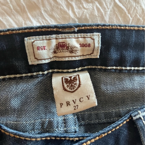 PRVCY Women’s Jeans Size 27 - Picture 2 of 4